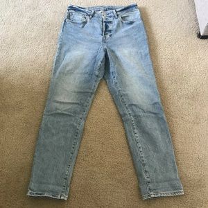 H&M mom jeans